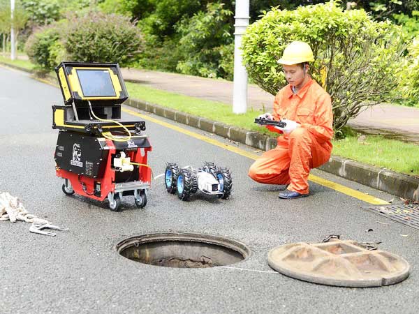 万源管道机器人检测